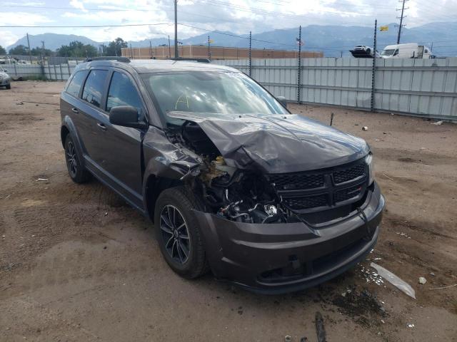 DODGE JOURNEY SE 2018 with VIN 3C4PDCAB7JT167240 - Photo from auction