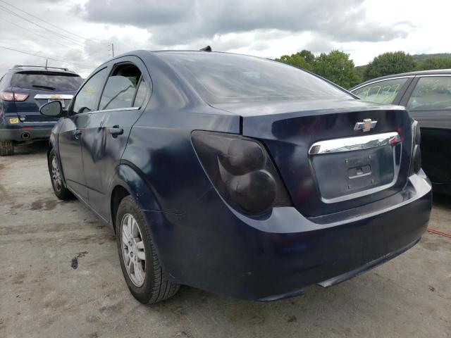 Photo 3 from auction – 2013 CHEVROLET SONIC LT with VIN 1G1JC5SHXD4152225