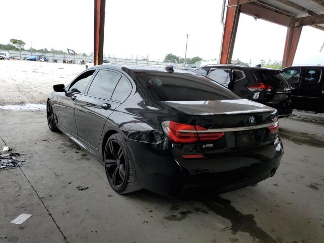 Photo 3 from auction – 2016 BMW 740 I with VIN WBA7E2C51GG548333