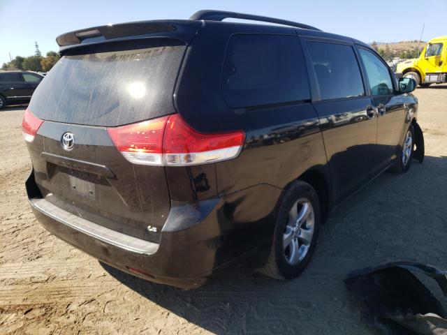 Photo 4 from auction – 2013 TOYOTA SIENNA LE with VIN 5TDKK3DC0DS356234