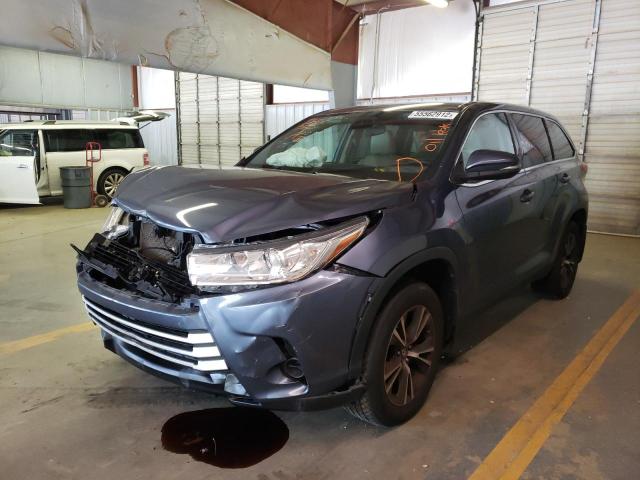 Photo 2 from auction – 2019 TOYOTA HIGHLANDER with VIN 5TDBZRFHXKS960376