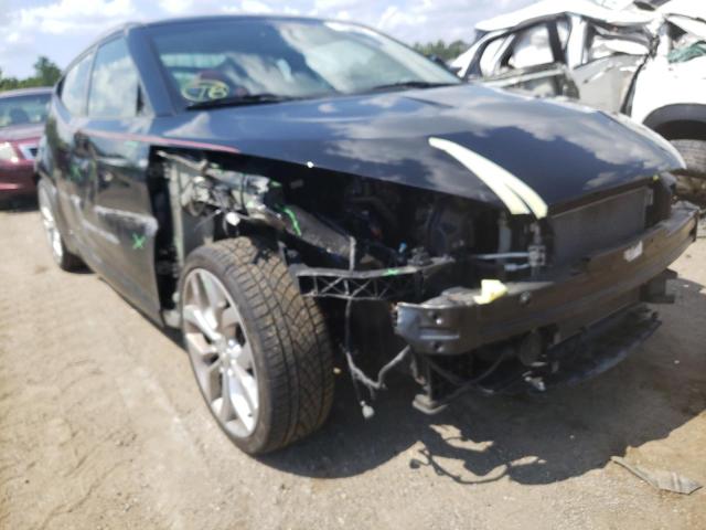 HYUNDAI VELOSTER 2013 with VIN KMHTC6AD6DU128021 - Photo from auction