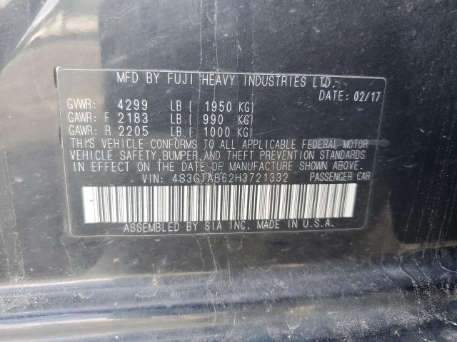Photo 10 from auction – 2017 SUBARU IMPREZA PR with VIN 4S3GTAB62H3721332