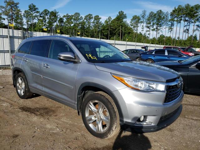 TOYOTA HIGHLANDER 2015 with VIN 5TDDKRFH7FS136886 - Photo from auction