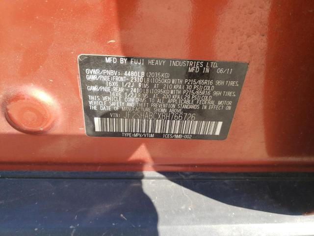 Photo 10 from auction – 2011 SUBARU FORESTER with VIN JF2SHABCXBH766726