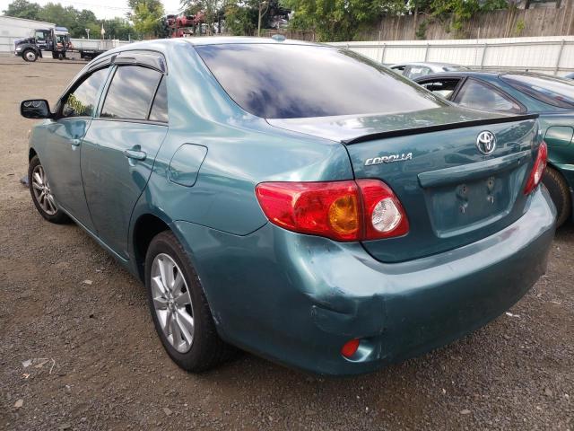 Photo 3 from auction – 2009 TOYOTA COROLLA BA with VIN JTDBL40EX9J025417