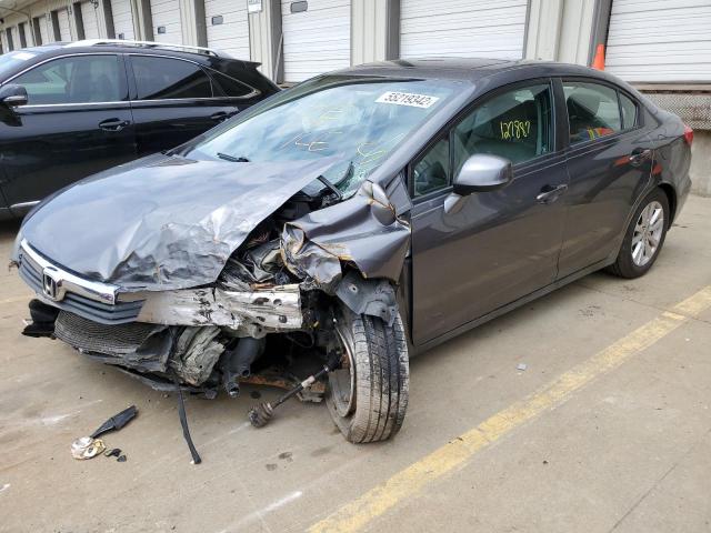 Photo 2 from auction – 2012 HONDA CIVIC EXL with VIN 19XFB2F96CE041055