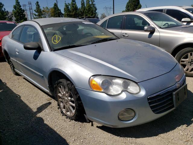 CHRYSLER SEBRING LX 2003 z numerem VIN 4C3AG42G83E132953 - Zdjęcie z aukcji