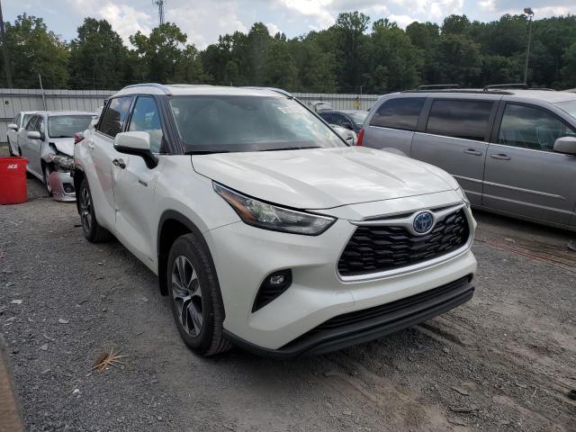 TOYOTA HIGHLANDER 2020 with VIN 5TDHBRCH6LS503701 - Photo from auction