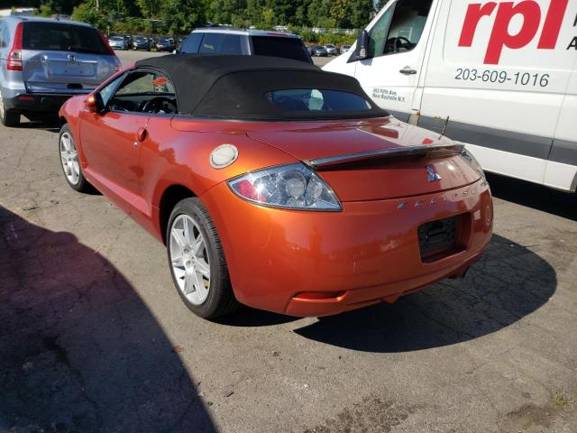 Photo 3 from auction – 2007 MITSUBISHI ECLIPSE SP with VIN 4A3AL35T27E008062