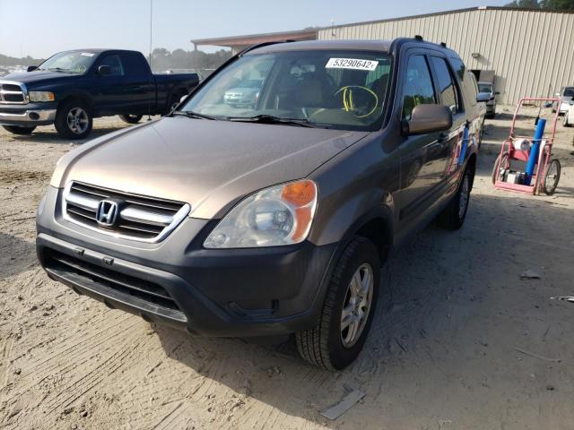 Photo 2 from auction – 2004 HONDA CR-V EX with VIN SHSRD788X4U240722