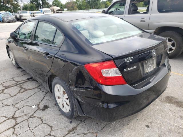 Photo 3 from auction – 2012 HONDA CIVIC LX with VIN 19XFB2F59CE050975