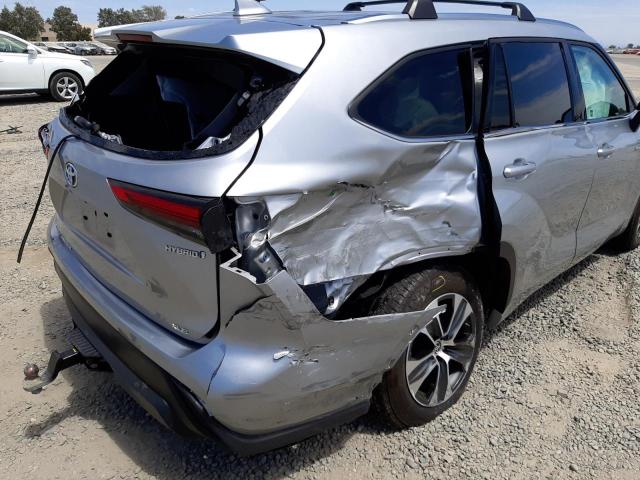 Photo 9 from auction – 2021 TOYOTA HIGHLANDER with VIN 5TDHARAH5MS505799