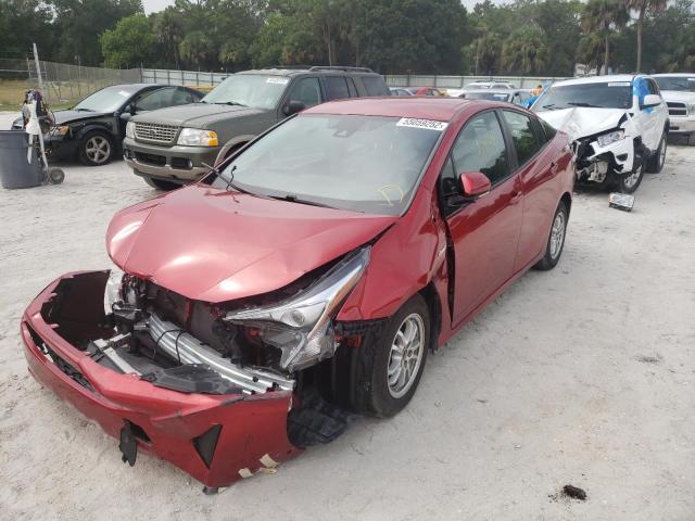 Photo 2 from auction – 2017 TOYOTA PRIUS with VIN JTDKARFU3H3540585