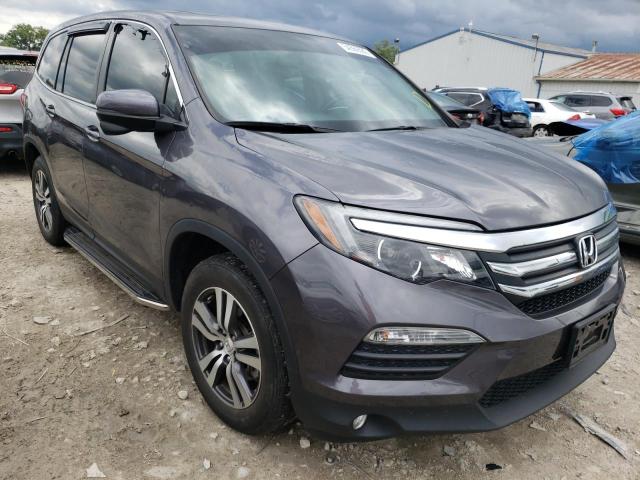 HONDA PILOT EXL 2018 with VIN 5FNYF6H57JB072448 - Photo from auction