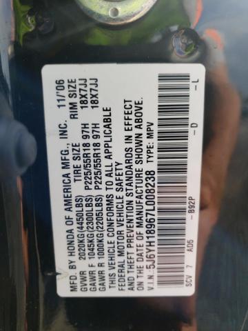 Photo 10 from auction – 2007 HONDA ELEMENT SC with VIN 5J6YH18967L008238