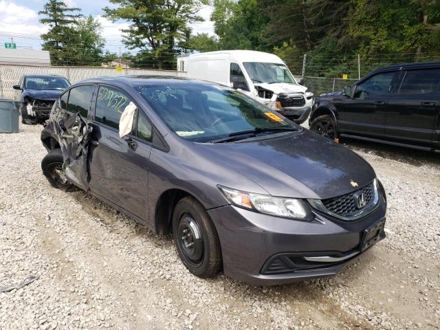 Photo 1 from auction – 2015 HONDA CIVIC LX with VIN 19XFB2F50FE103180