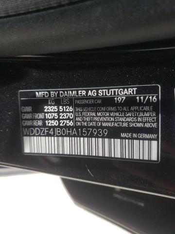 Photo 10 from auction – 2017 MERCEDES-BENZ E 300 with VIN WDDZF4JB0HA157939