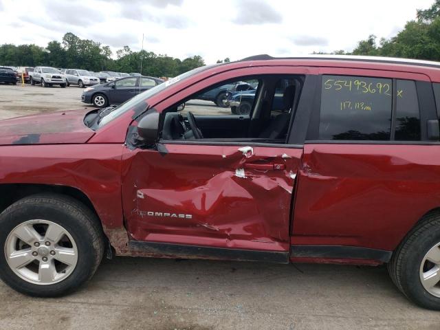 Photo 9 from auction – 2014 JEEP COMPASS SP with VIN 1C4NJCBA8ED504046