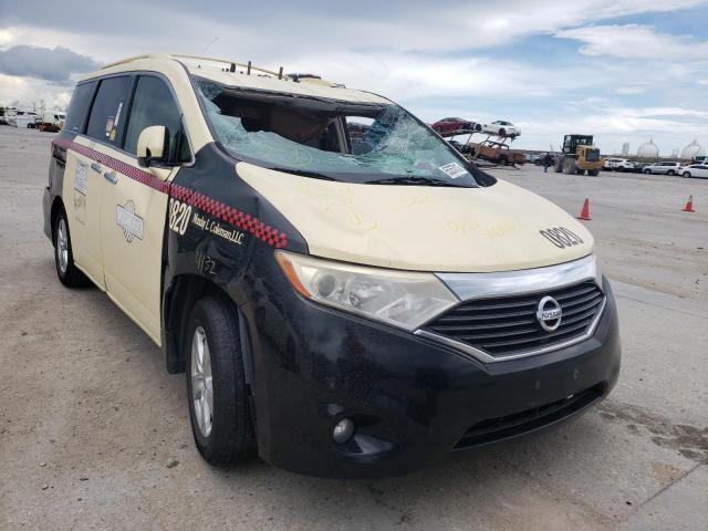 NISSAN QUEST S 2013 with VIN JN8AE2KP9D9068489 - Photo from auction