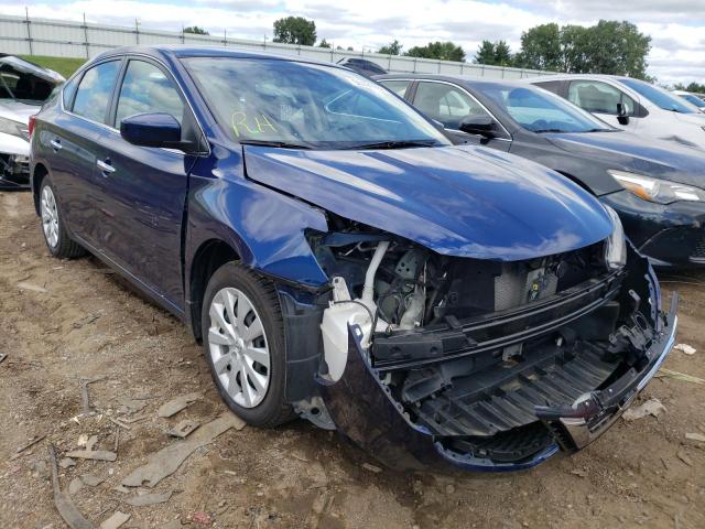 NISSAN SENTRA S 2017 with VIN 3N1AB7AP1HY354312 - Photo from auction