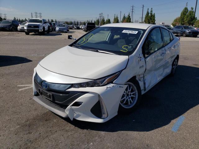 Photo 2 from auction – 2020 TOYOTA PRIUS PRIM with VIN JTDKARFP1L3158686