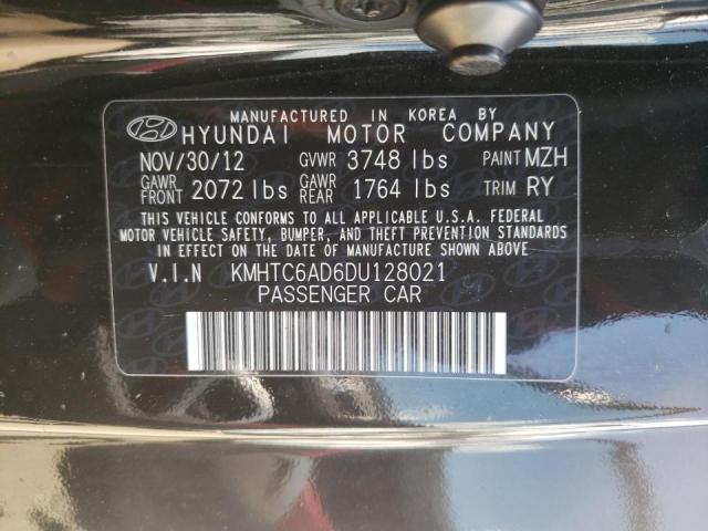 Photo 10 from auction – 2013 HYUNDAI VELOSTER with VIN KMHTC6AD6DU128021