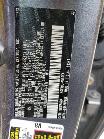 Photo 10 from auction – 2014 TOYOTA VENZA LE with VIN 4T3ZA3BB5EU084419