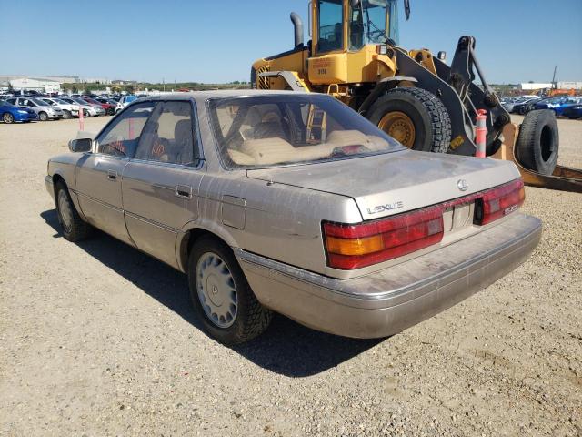Photo 3 from auction – 1991 LEXUS ES 250 with VIN JT8VV22T3M0133477