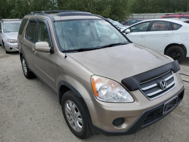 HONDA CR-V SE 2005 with VIN JHLRD78935C043554 - Photo from auction