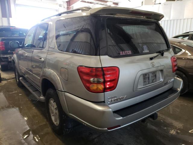 Foto 3 de la subasta – 2002 TOYOTA SEQUOIA LI con VIN 5TDBT48A02S124368