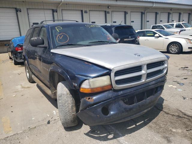 DODGE DURANGO 2000 with VIN 1B4HS28N3YF237600 - Photo from auction