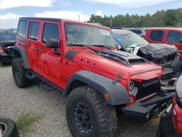 JEEP WRANGLER U 2015 with VIN 1C4BJWDG7FL749241 - Photo from auction