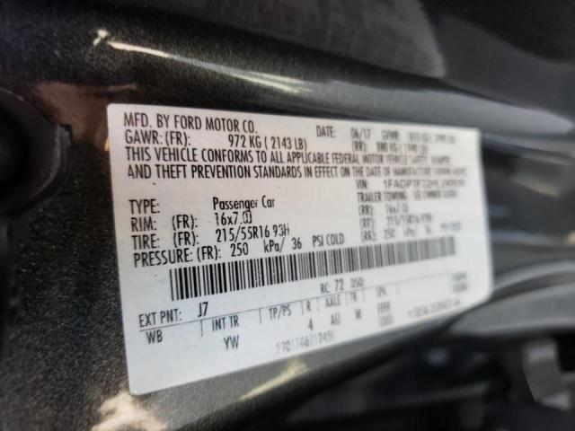 Photo 10 from auction – 2017 FORD FOCUS SE with VIN 1FADP3F22HL290930