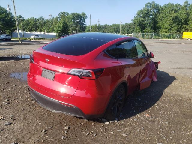 Photo 4 from auction – 2022 TESLA MODEL Y with VIN 7SAYGDEE6NF387529
