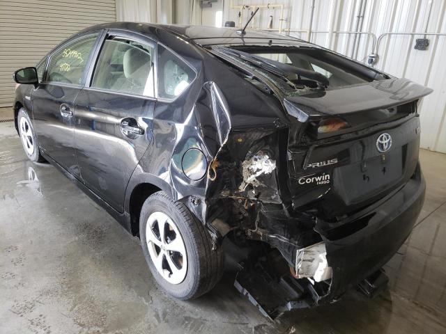 Photo 3 from auction – 2013 TOYOTA PRIUS with VIN JTDKN3DU9D0348572