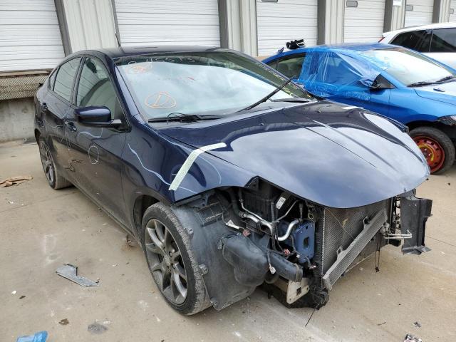 DODGE DART SXT 2015 with VIN 1C3CDFBB6FD123567 - Photo from auction