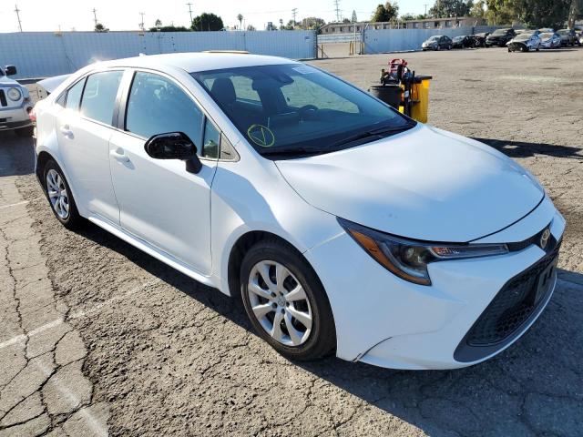 TOYOTA COROLLA LE 2021 with VIN 5YFEPMAEXMP205663 - Photo from auction