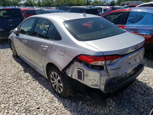 Photo 3 from auction – 2022 TOYOTA COROLLA LE with VIN JTDEAMDEXNJ043116