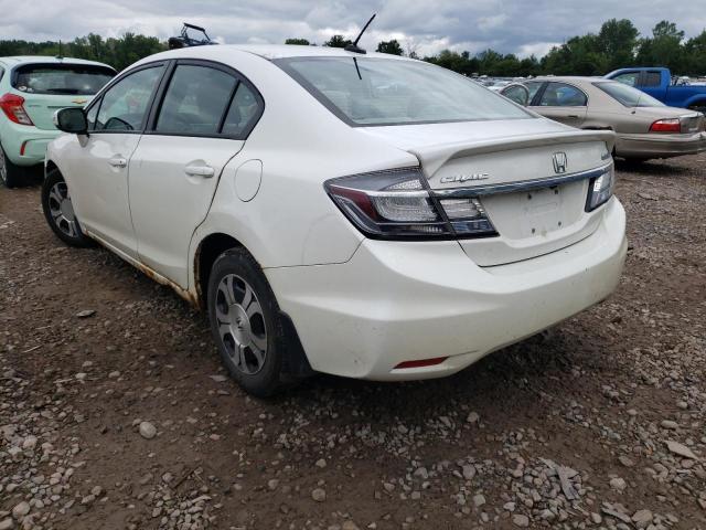 Photo 3 from auction – 2013 HONDA CIVIC HYBR with VIN 19XFB4F24DE203636
