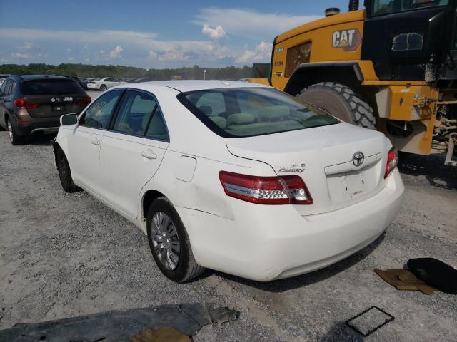 Photo 3 from auction – 2011 TOYOTA CAMRY BASE with VIN 4T1BF3EK7BU702097
