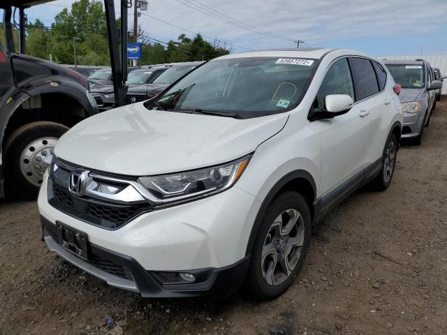 Photo 2 from auction – 2019 HONDA CR-V EX with VIN 7FARW2H52KE025248