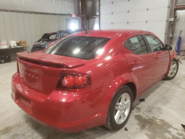 Photo 4 from auction – 2012 DODGE AVENGER SE with VIN 1C3CDZAB4CN174381