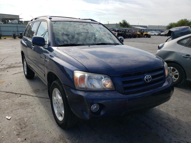 TOYOTA HIGHLANDER 2005 with VIN JTEEP21A250132491 - Photo from auction