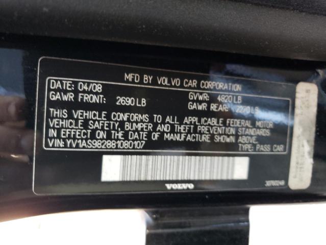 Photo 10 from auction – 2008 VOLVO S80 3.2 with VIN YV1AS982881080107
