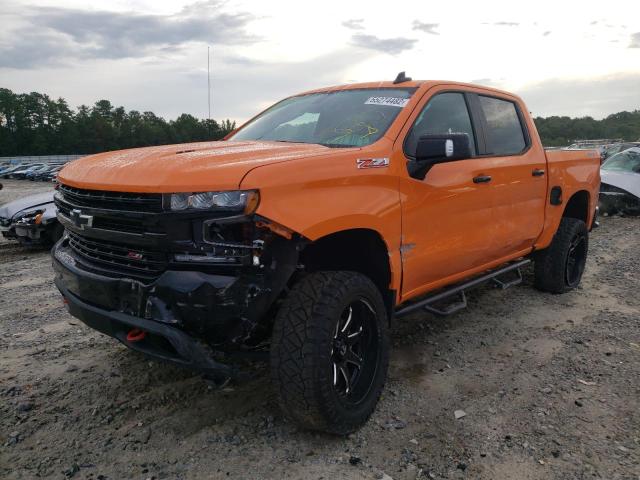 Photo 2 from auction – 2021 CHEVROLET SILVERADO with VIN 1GCPYFEL9MZ278359