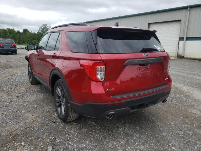 Photo 3 from auction – 2021 FORD EXPLORER X with VIN 1FMSK8DH3MGC46728