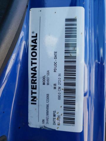 Photo 10 from auction – 2021 INTERNATIONAL MV607 with VIN 3HAEUMMN6ML123068