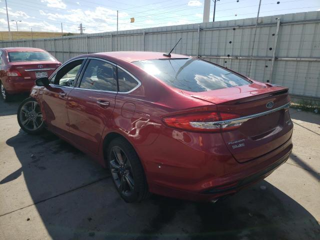 Photo 3 from auction – 2017 FORD FUSION SPO with VIN 3FA6P0VP7HR241907