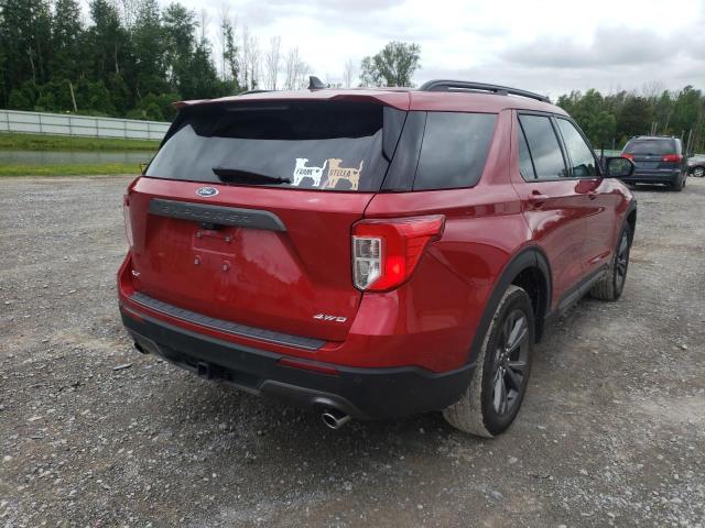 Photo 4 from auction – 2021 FORD EXPLORER X with VIN 1FMSK8DH3MGC46728